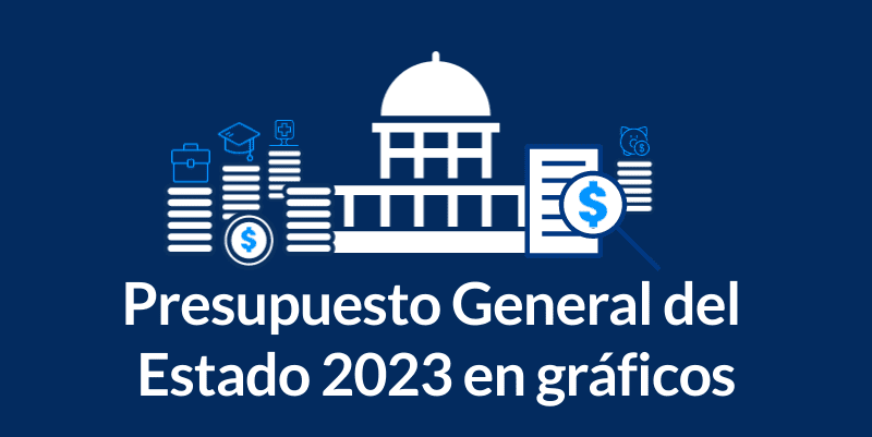 Presupuesto General del Estado 2023 en gráficos